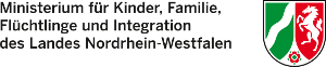 MKFFI Logo Ministerium für Kinder Familie Flüchtlinge und Integration NRW Chancen NRW